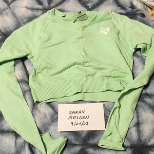 Women's Best Power Seamless Long Sleeve Crop Top